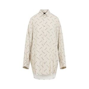 Balenciaga Light Beige Long Sleeves Cocoon Shirt - NWT